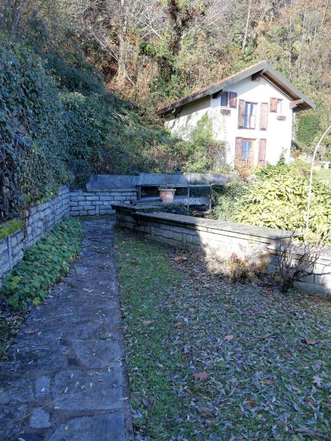 Romantica Casetta Nel Verde Con Vista Sul Lago Belgirate Exterior foto