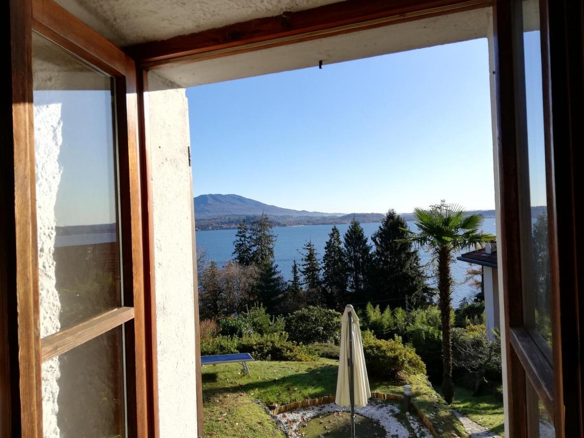 Romantica Casetta Nel Verde Con Vista Sul Lago Belgirate Exterior foto